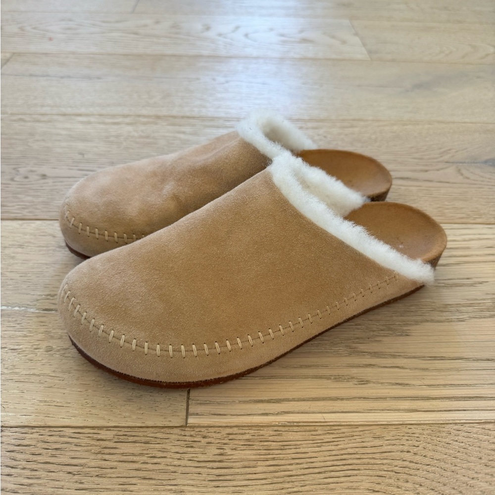 Jenni Kayne Shearling-Lined Moc Clog